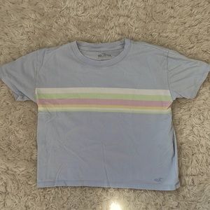 HOLISTER STRIPED CROP TOP